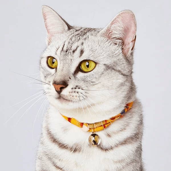 Cats 1st UK – wholesale Pet collar – Cat – Petio AddMate Handmade Kimono Pattern Cat Collar8