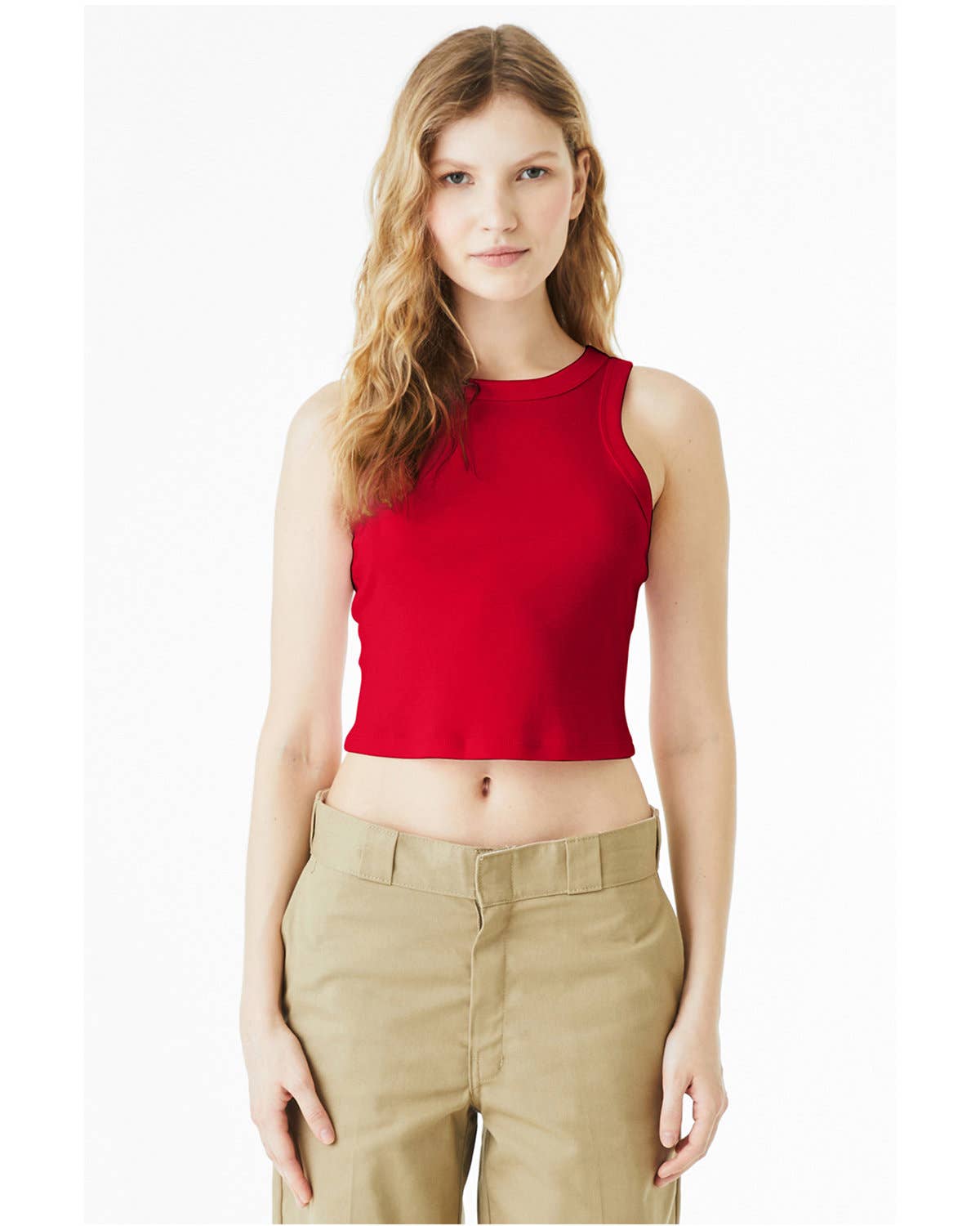 Total Apparel - Wholesale Tank Top - Women's - Bella + Canvas Ladies' Micro Ribbed Racerback Tank 101910