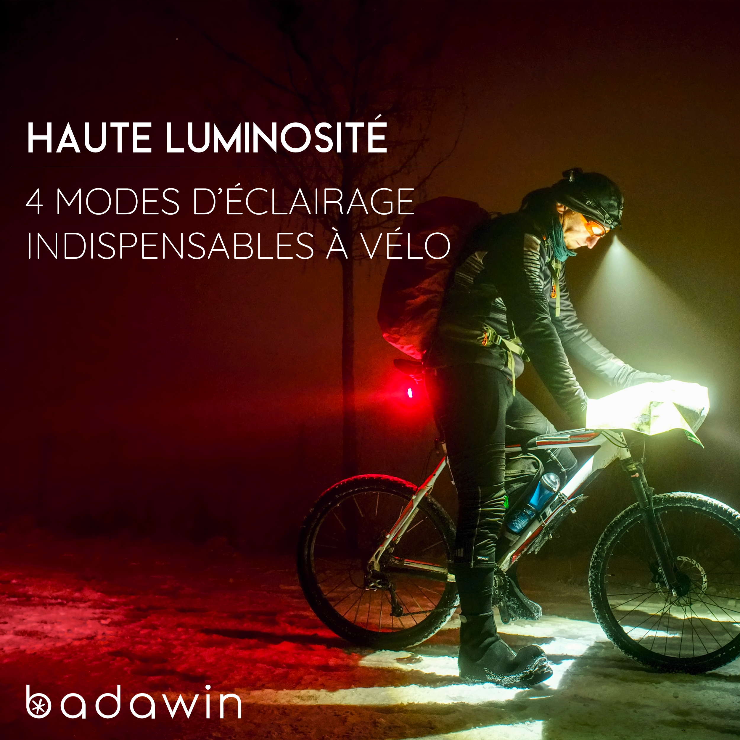 BADAWIN - Wholesale Biking Accessories - Badawin Black Multi-Purpose Magnetic Bike Led Light7