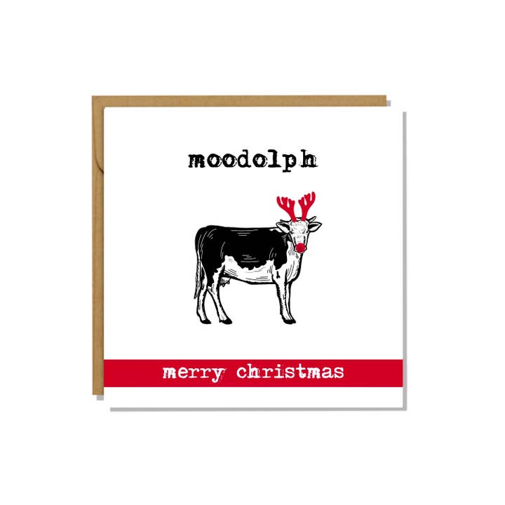 PACK OF 6 CHRISTMAS CARDS - Set 1 for wholesale by Brave Mavis