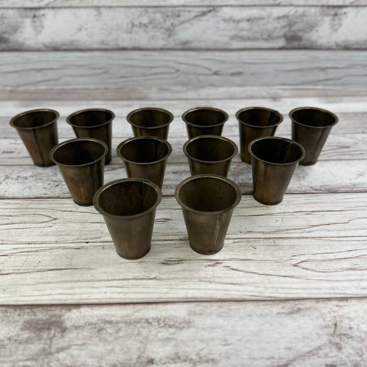 VALENTINA IMPORTS INC - Wholesale Decorative Plate/Dish/Bowl - Sugar Mold Tin Cups3