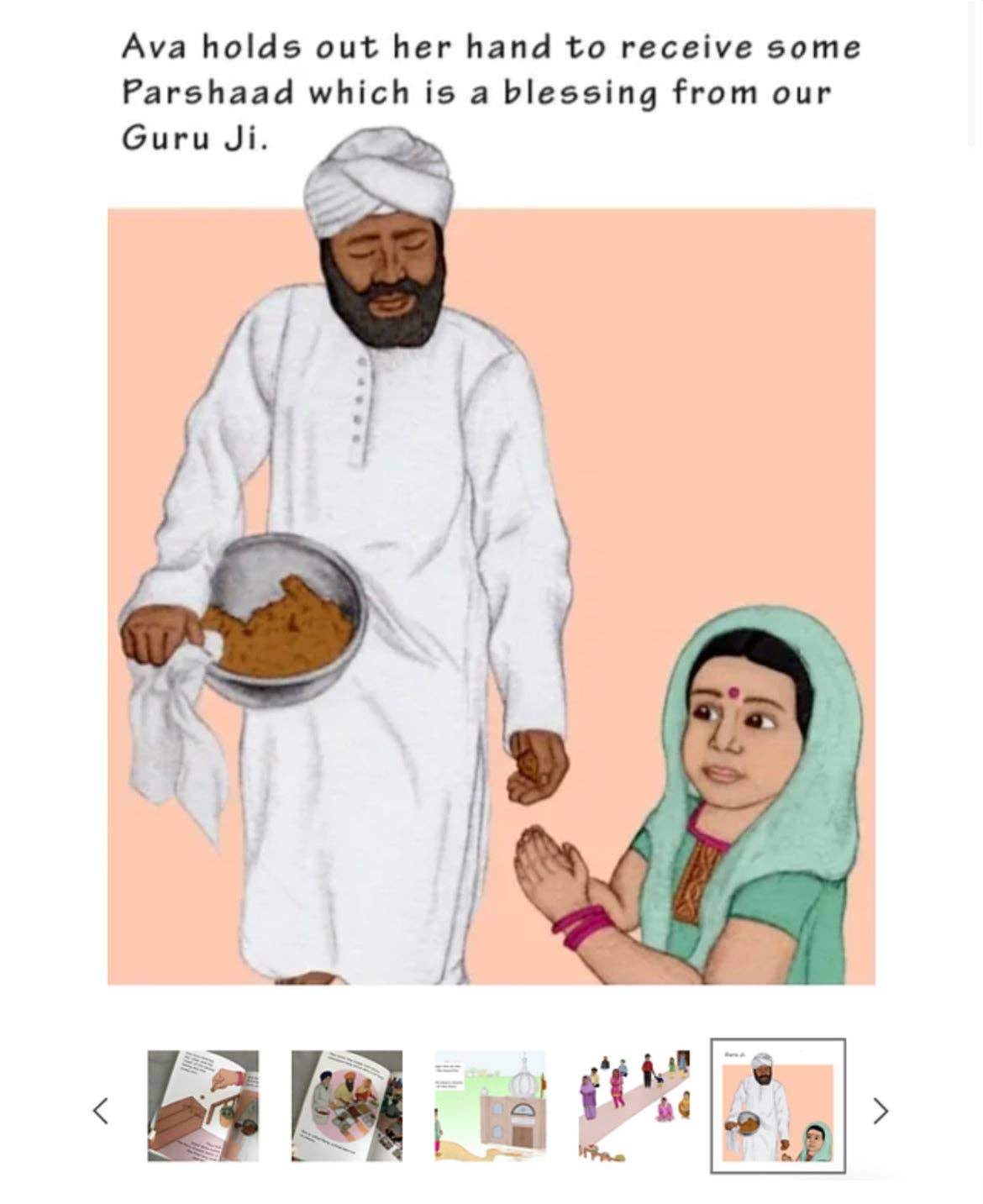 Ava’s Accessory Box - Wholesale Early Reader Book (6-8) - 'Ava Goes To The Temple' Childrens Gurdwara Educational Book1