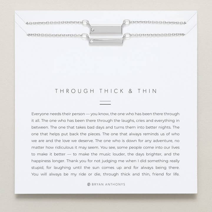 Bryan Anthonys - Vendita all'ingrosso Parure di gioielli - Set di collane Through Thick & Thin1