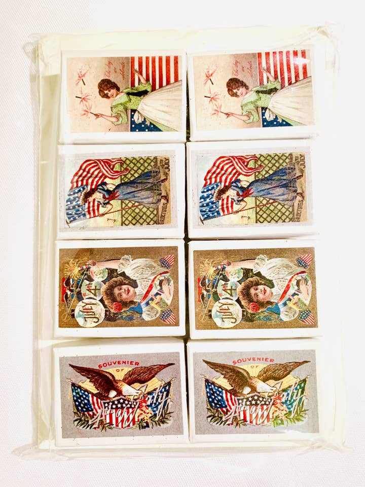 July 4th Mini 8 Pack Hostess Boxes for wholesale by ELLegant Creations, LLC