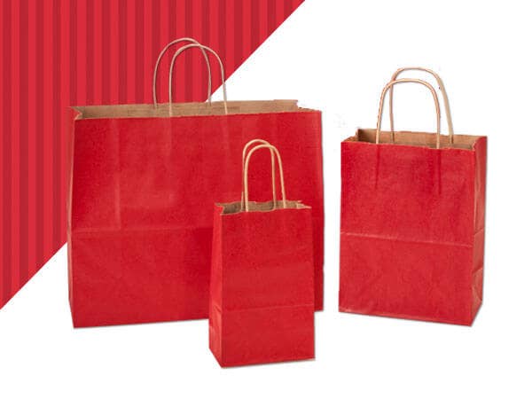 Nashville Wraps - Wholesale Gift Bag - Recycled Shadow Stripe Kraft Paper Retail Shopping Bags29