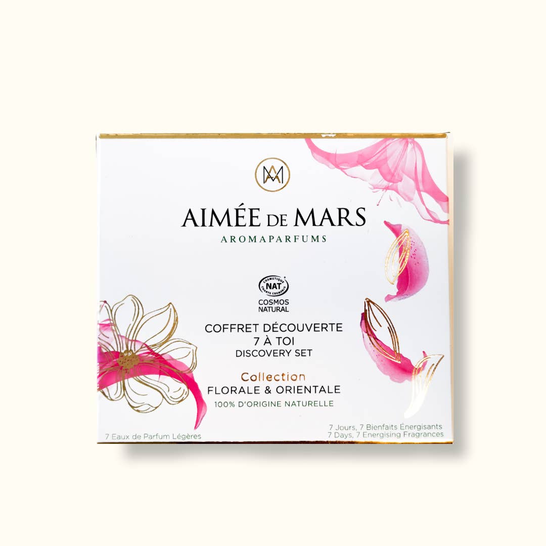 AIMEE DE MARS - Wholesale Perfume Gift Set - 7 à toi Coffret Découverte Parfum Naturel Originelle