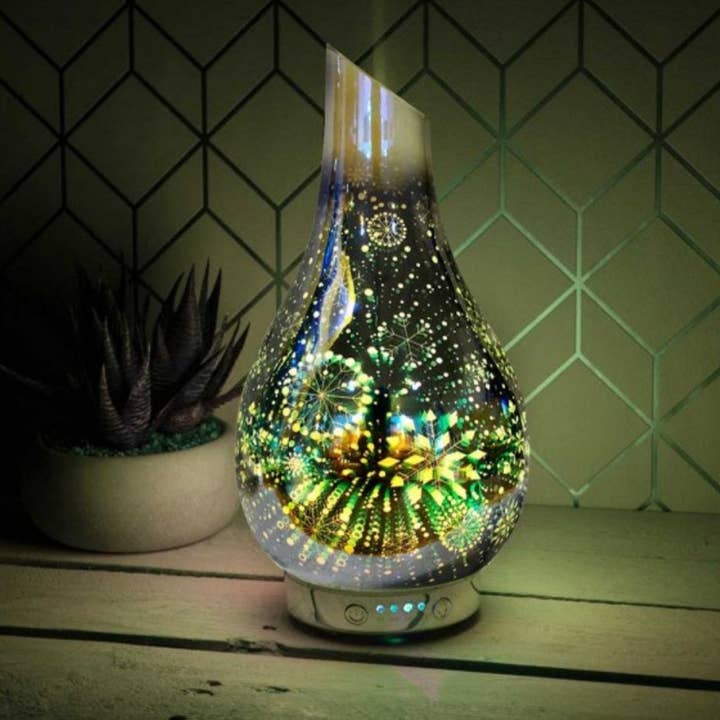 3D-Schneeflocken-Luftbefeuchter für den Großhandel von Candle Knights Supplies