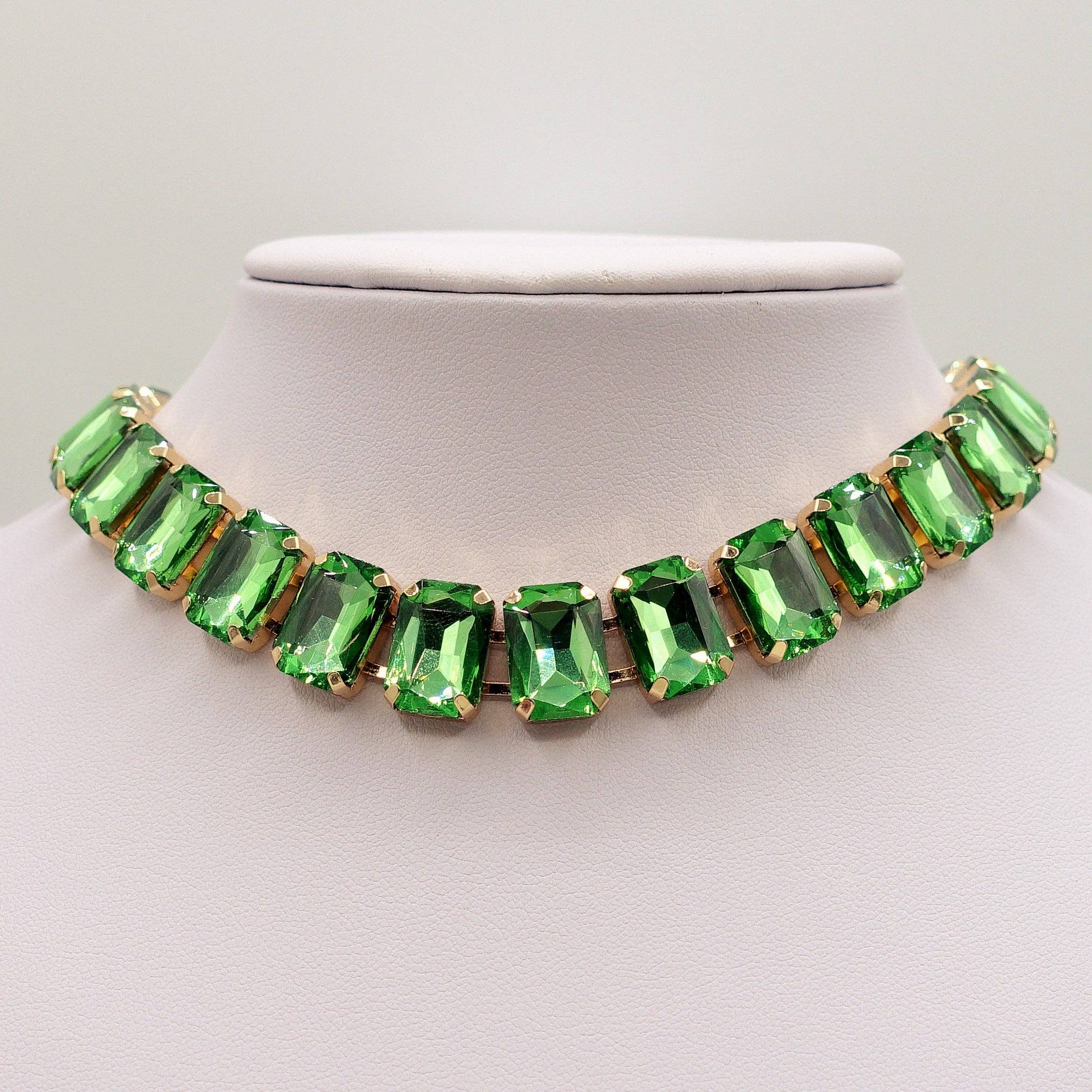 Daemon srls - Wholesale Choker/Collar - MARGOT choker con pietre sfaccettate - LUCE COLLECTION18