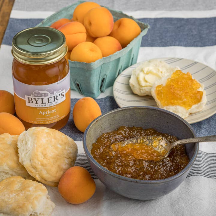 Bylers Relish House, LLC - Wholesale Jam/Jelly - Bylers Apricot Jam