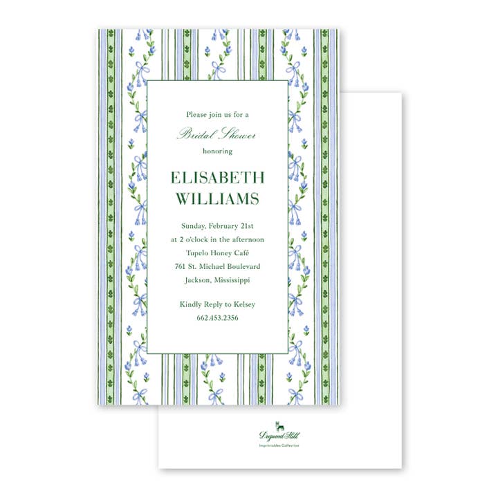 Broderie Bleue Stripes for wholesale by Dogwood Hill