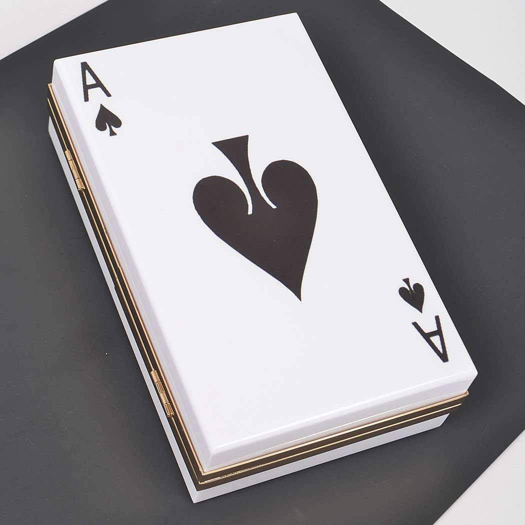 3AM BY H&D ACCESSORIES – wholesale Clutch bag – women's – Poker Card Hard Clutch4