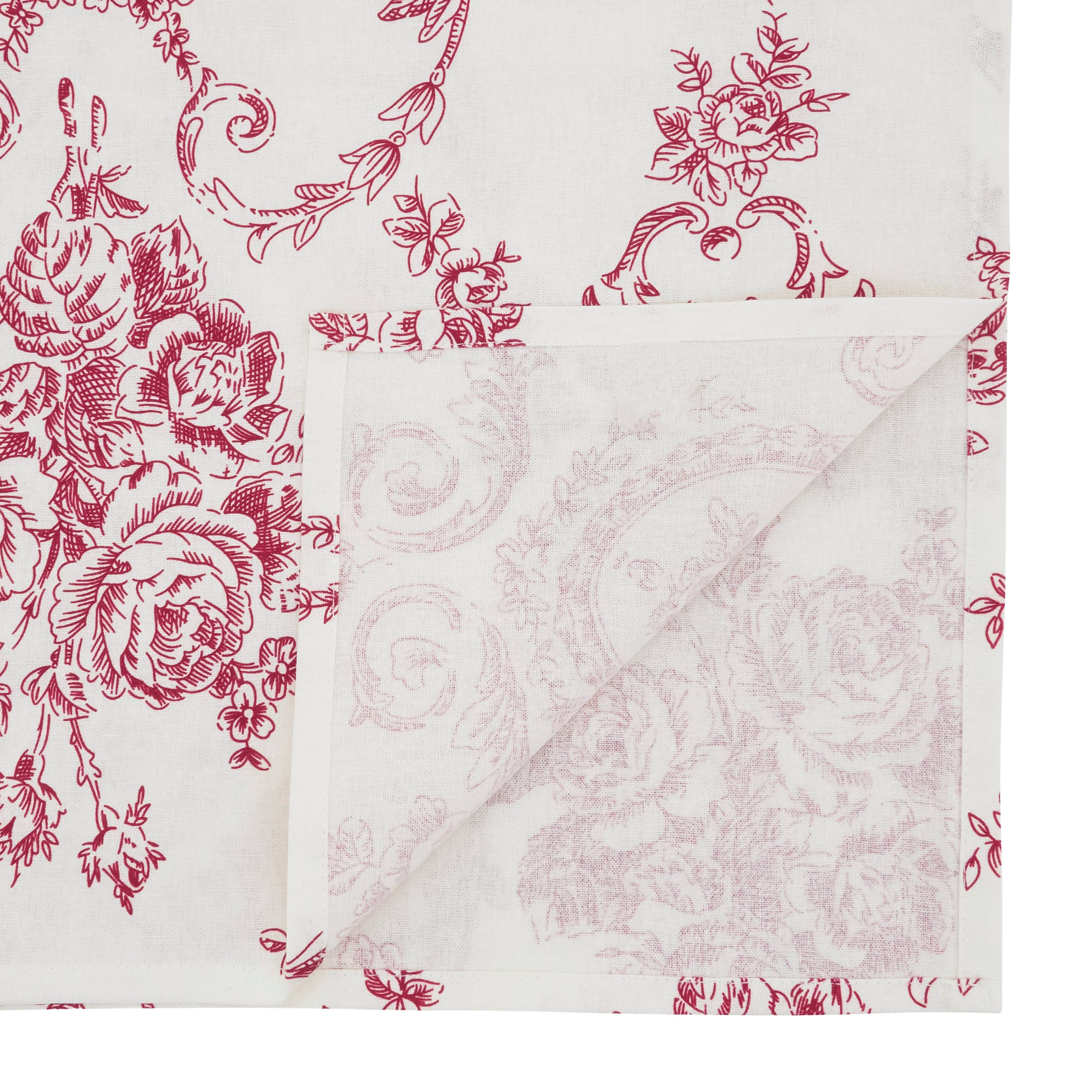 Saro Lifestyle - Wholesale Table Runner - Toile Floral Runner6