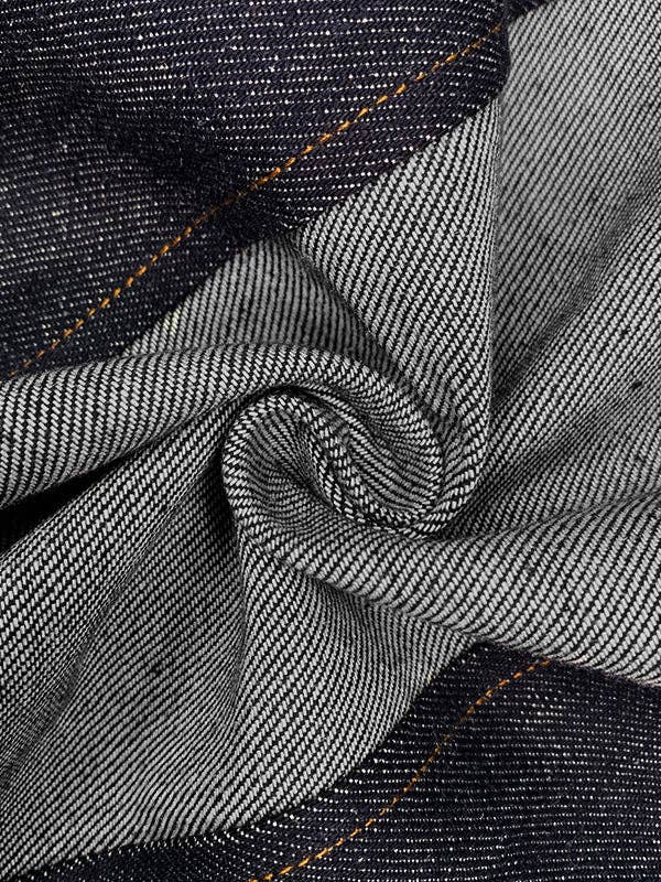 BLU PROFONDO Giacca con scollo a V a contrasto con giuntura divisa in vendita all'ingrosso su Faire14