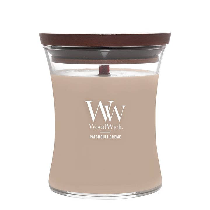 Hourglass-Shaped Candles - Medium Hourglass Patchouli Cream for wholesale by Seifen-Shop