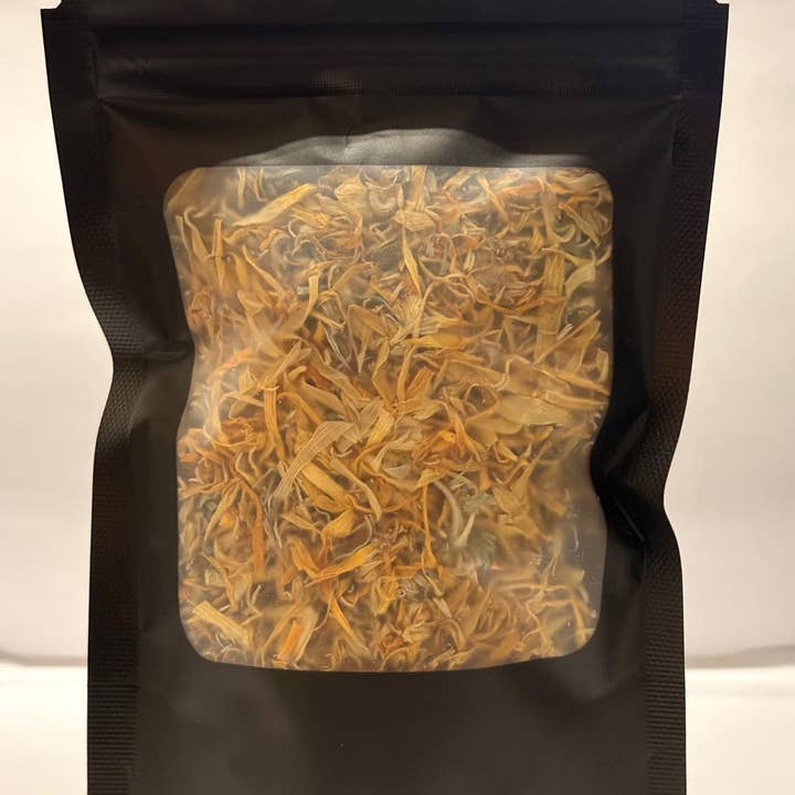 1oz Organic Calendula Flowers C/S for wholesale by Madame Warnocks