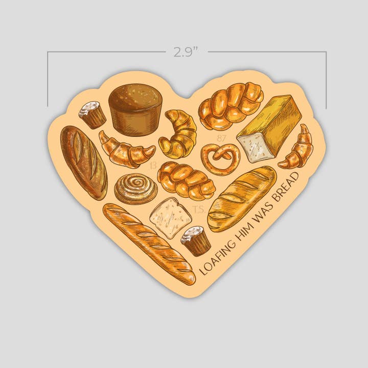 The Orange Ampersand - Wholesale Sticker - Loafing Him Was Bread Tay Sticker | Showgirl3