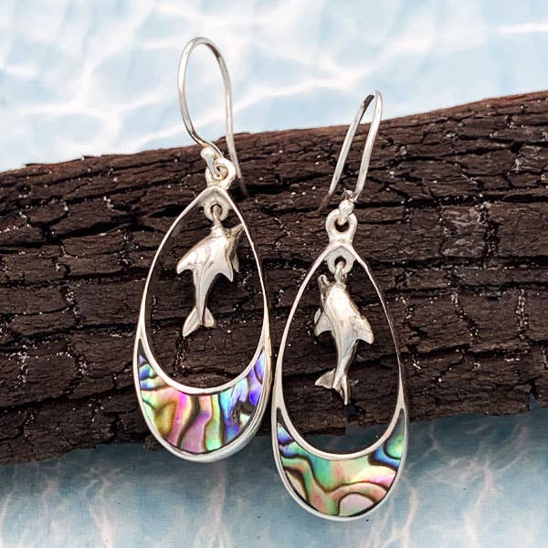 Goddess Design Studio - Wholesale Dangle Earrings - Sterling Silver & Shell Dangle Earrings0