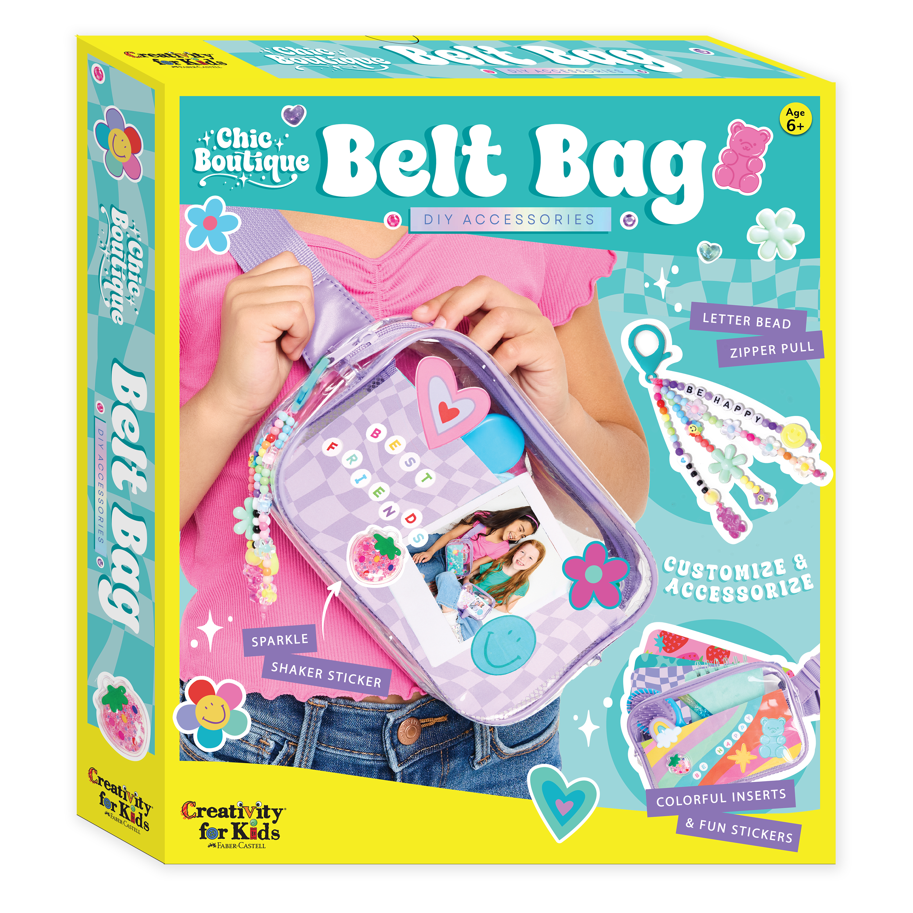 Faber-Castell / Creativity for Kids - Wholesale DIY Craft Kit - Kids - Chic Boutique Belt Bag Craft Kit for Kids1