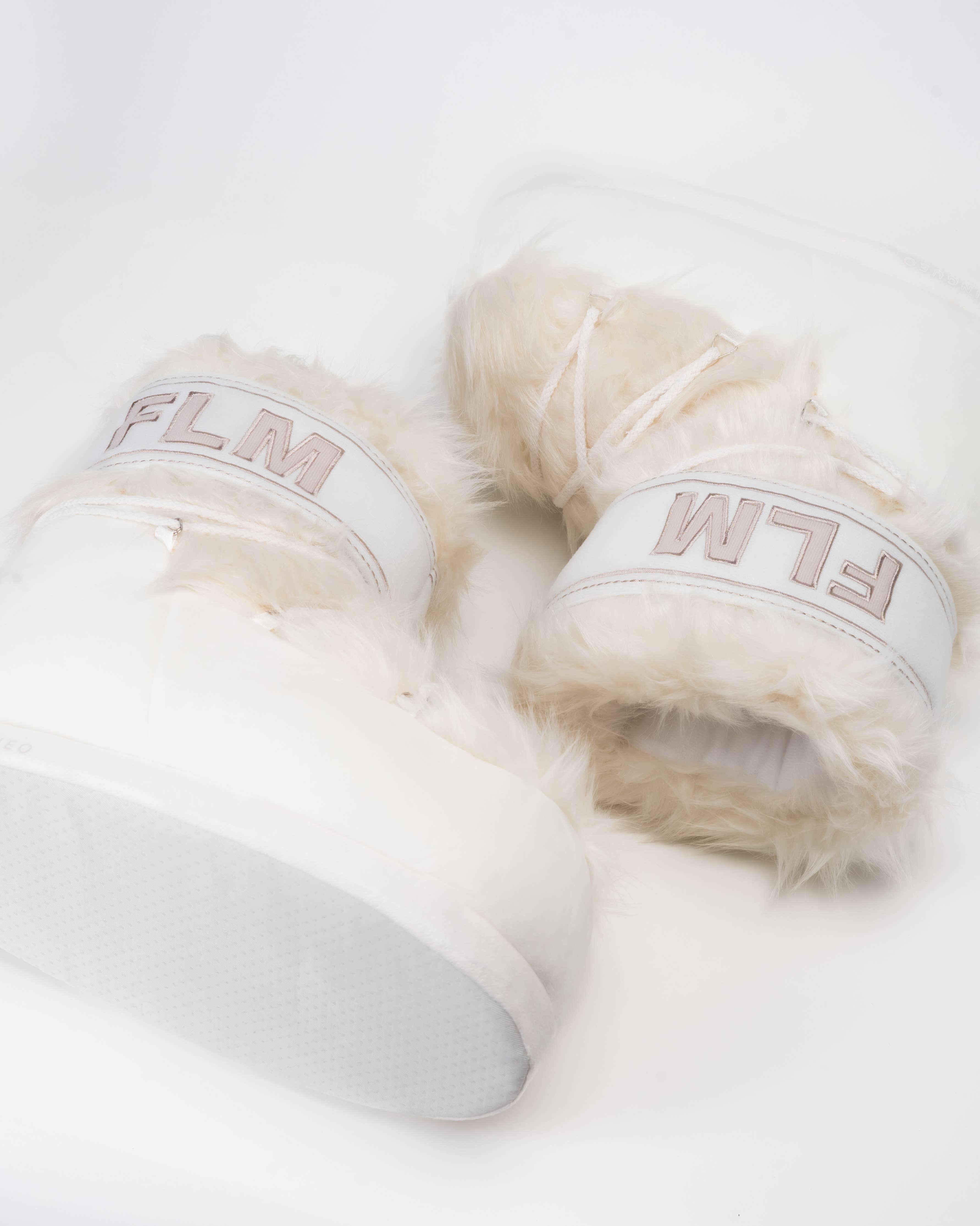 Flamingueo - Vendita all'ingrosso Pantofole - Donna - YETIS scarpe da casa unisex bianche4