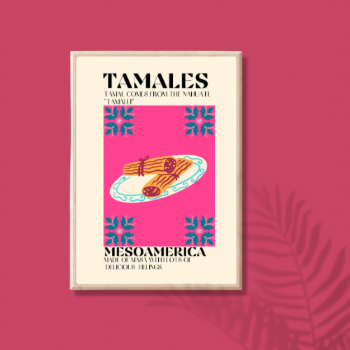 Gaec Studio - Wholesale Art Print - 8.5x11'' & 5x7" Tamales print2