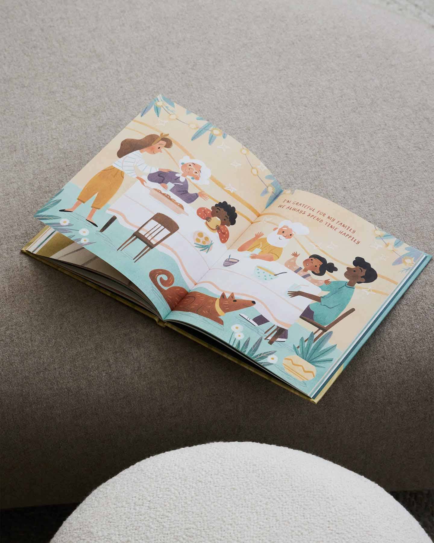 Intelligent Change – Livro pré-escolar (3 a 5) por atacado – Livro Infantil I Am Grateful – Livro de Gratidão para Famílias7