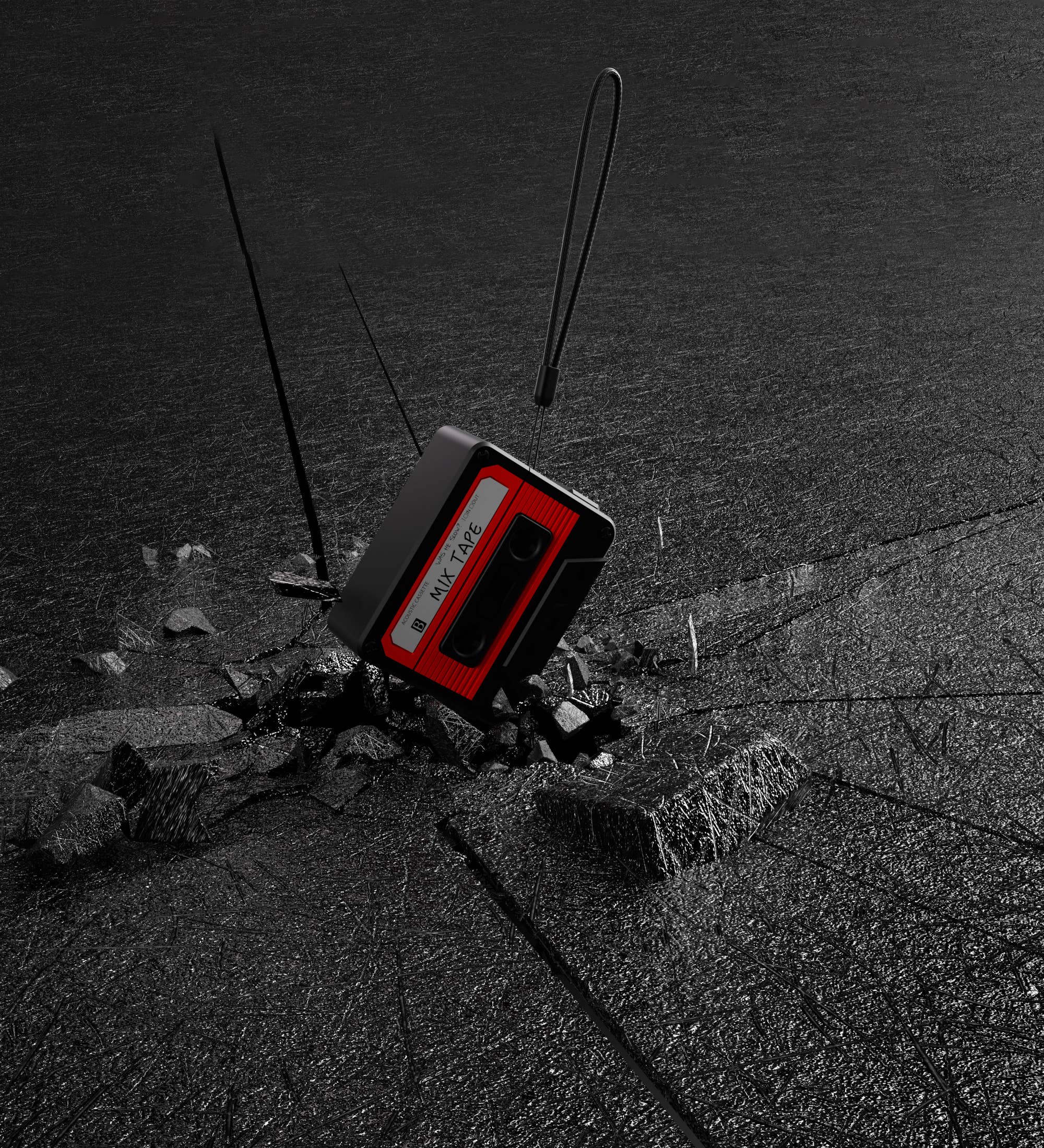 LAX Gadgets - Wholesale Airpod/Earbud Case - Men's - AirPods Pro Case - Cassette Mix Tape  Retail Pack5