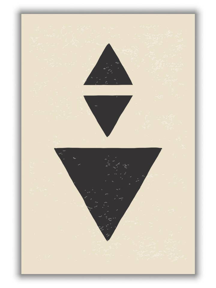 Triângulos Abstratos #3 por atacado de Stanley Print House