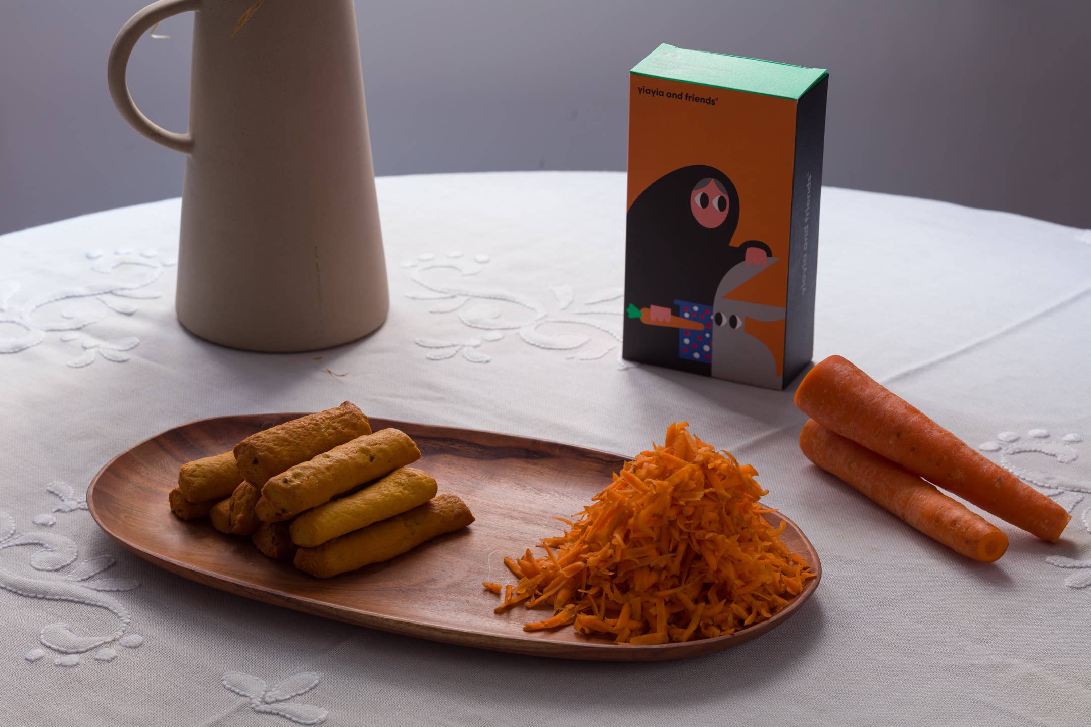 Hellenic Farms - Wholesale Crackers - Yiayia & Friends Carrot Breadsticks from Crete1