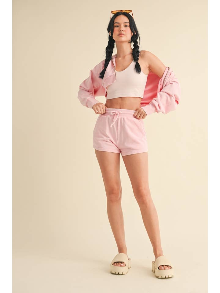 KIMBERLY C - Wholesale Korte broeken - Dames - Mineral Wash Shorts26