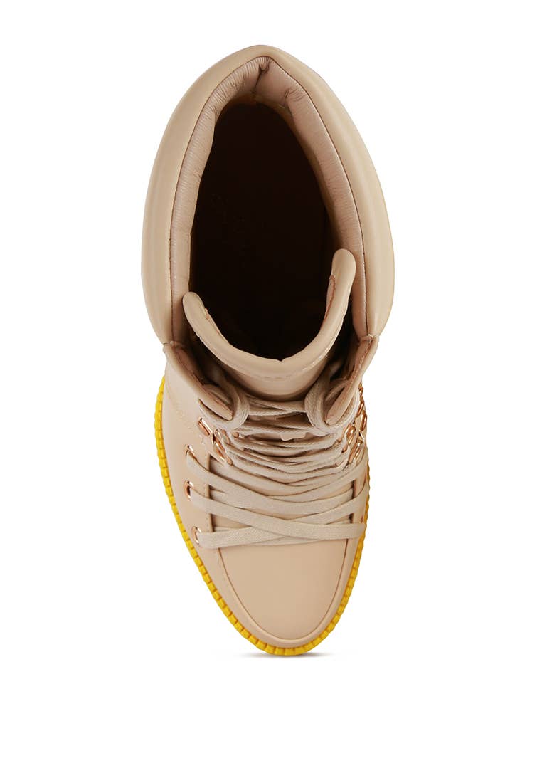 Rag Company - Wholesale Combat/Military Boots - Women's - Larch Cushion Collared Biker Boot3