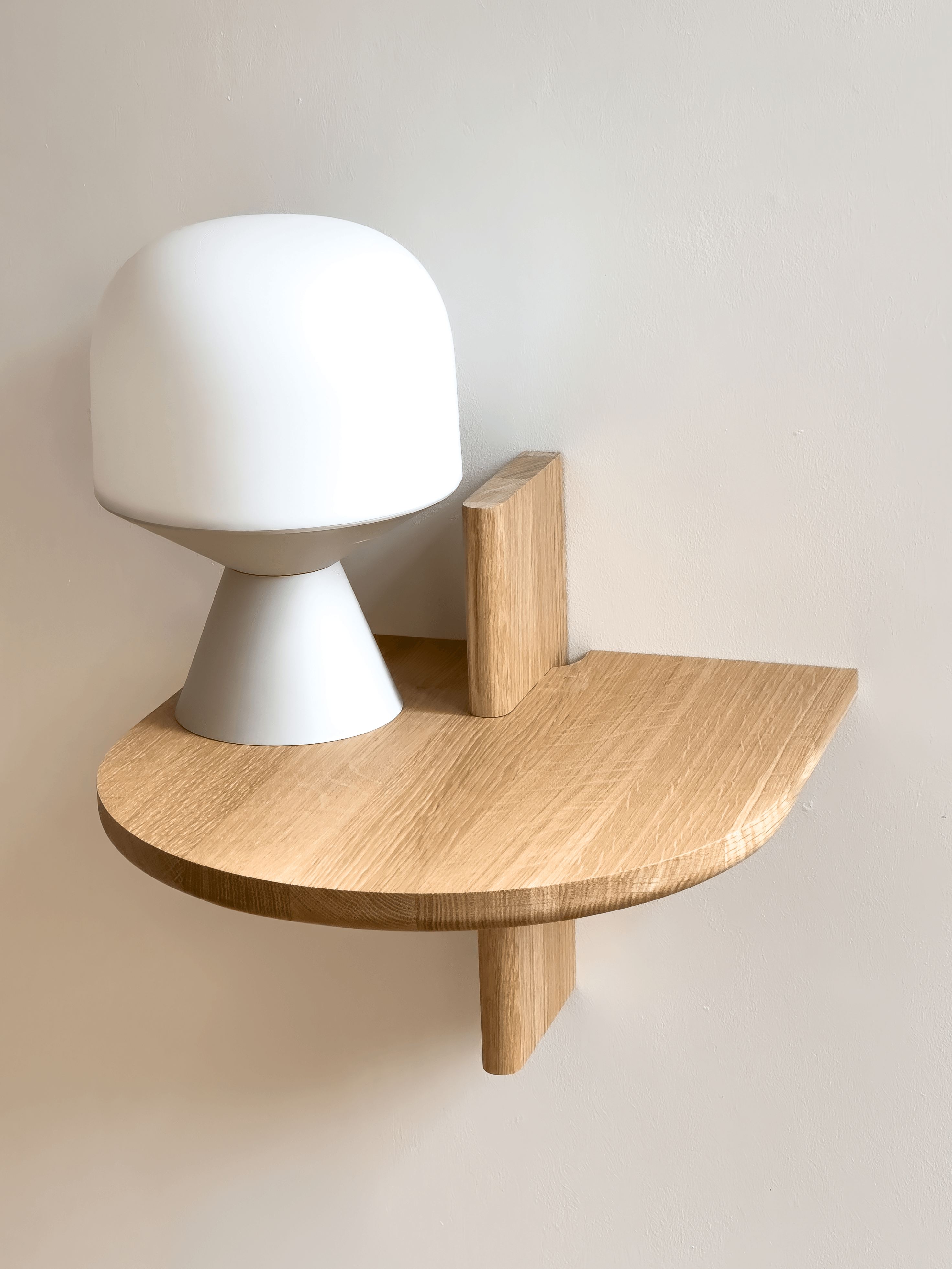 Reine Mère - Wholesale Side Table - Morphée - Solid oak bedside shelf2