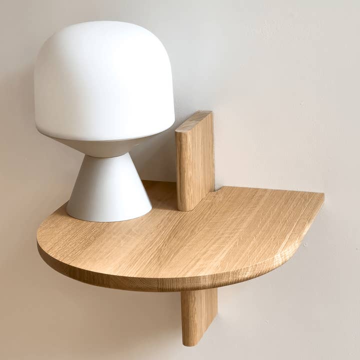 Reine Mère - Wholesale Side Table - Morphée - Solid oak bedside shelf2