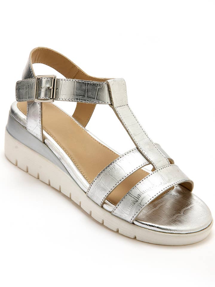 Hook-and-loop sandals under buckle (2008740_0017) for wholesale by PEDICONFORT