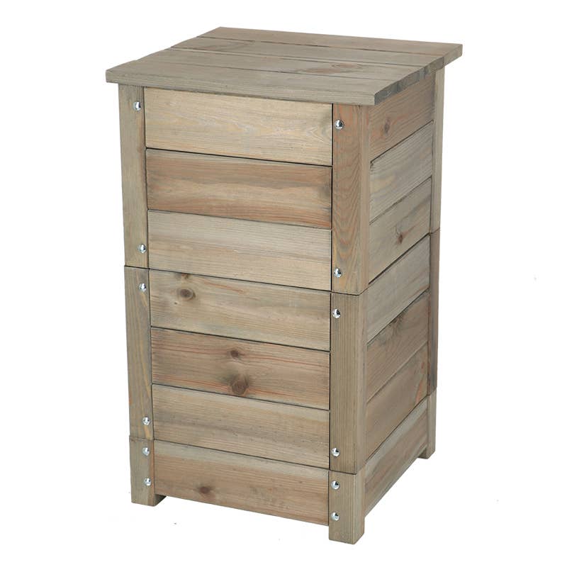 Esschert Design USA - Vente Pot - Composteur à vers, Bois, Marron0