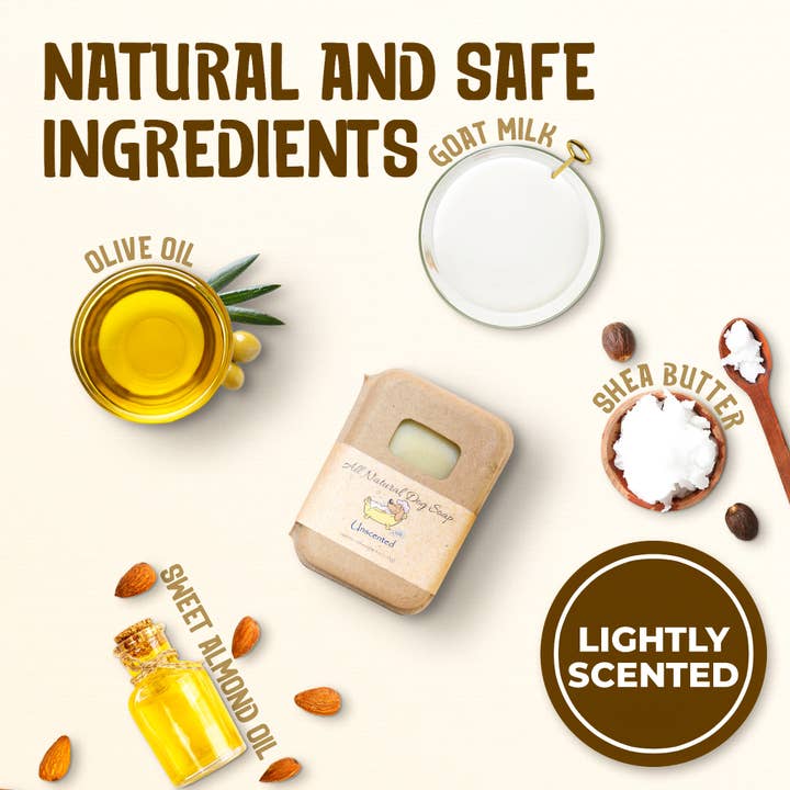 Delightfully Delicious Dog Treats - Vendita all'ingrosso Shampoo - Cani - Barra shampoo per cani senza profumo | Sapone per cani | Shampoo per animali2