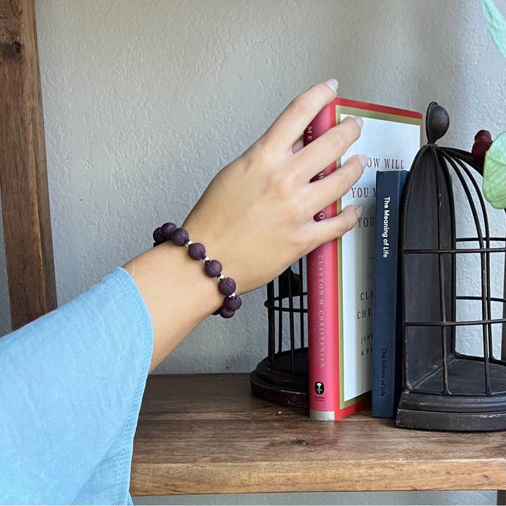 Humble Hilo – Großhandel Perlenarmband – Humble Hilo Sari Schmuck, Textilperlen- und Metallperlenarmband27