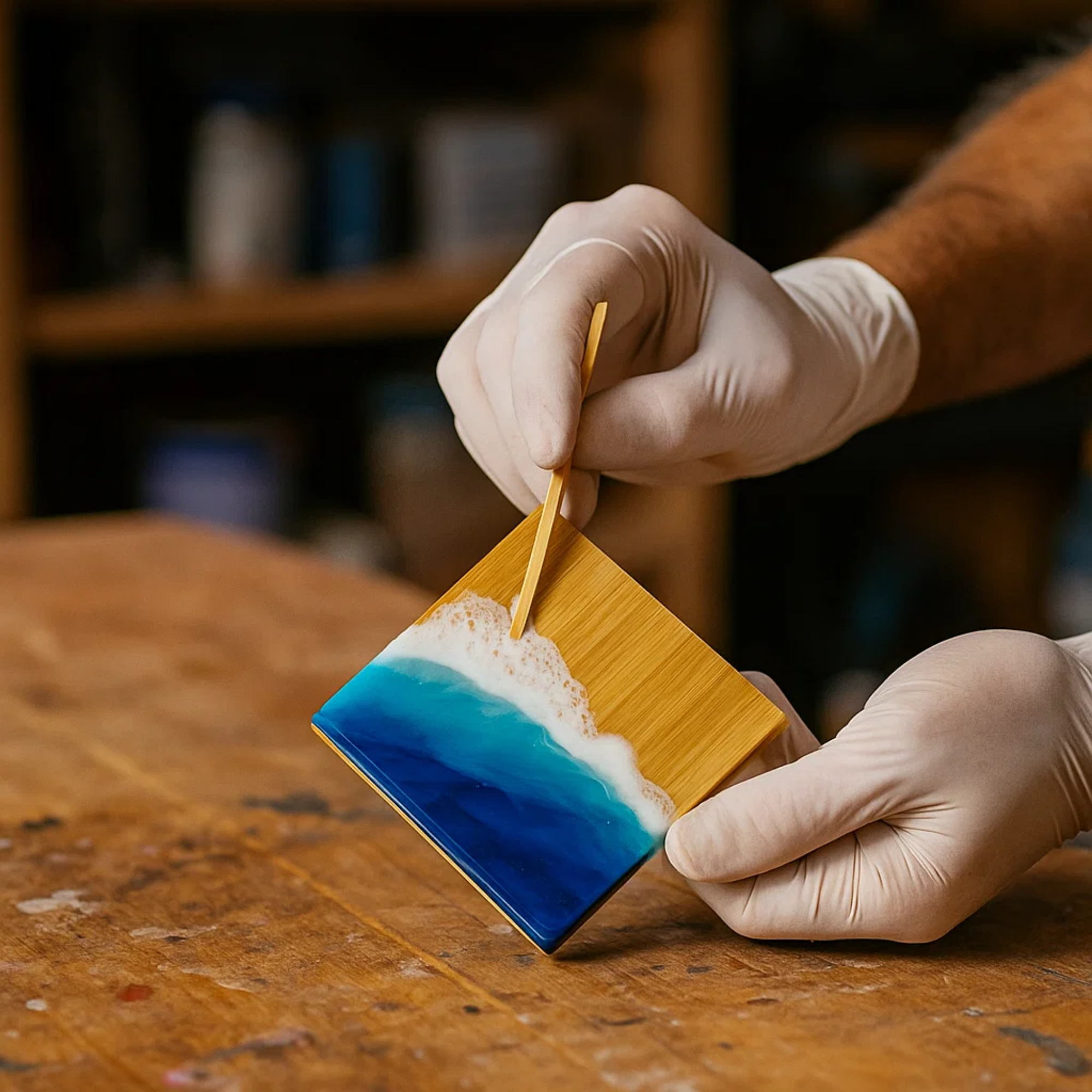 INVISION - Wholesale Coasters - 72pc Bulk 4" Bamboo Coasters – Blank for Custom Engraving2