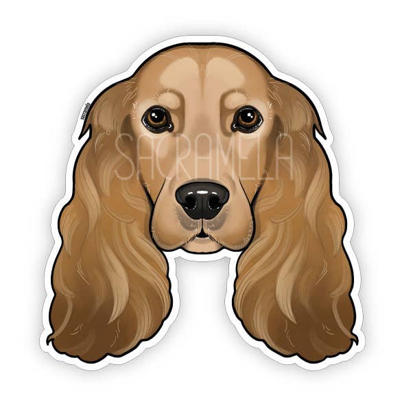 ENGLISH COCKER SPANIEL BROWN for wholesale by SACRAMELA