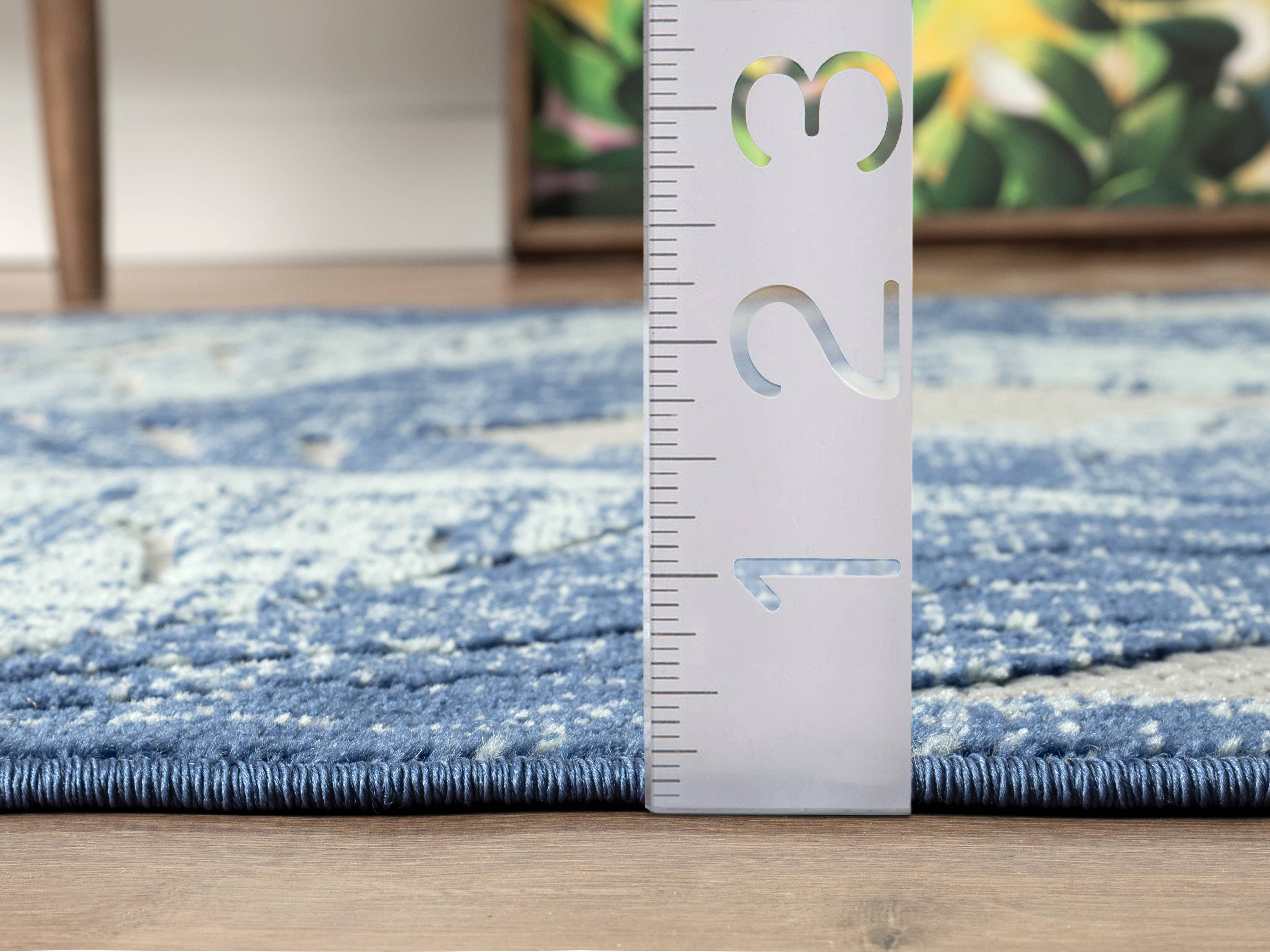 Abani Rugs - Vente Tapis - Tapis intérieur et extérieur Abani Hampton HAM190A avec palmier bleu tropical6