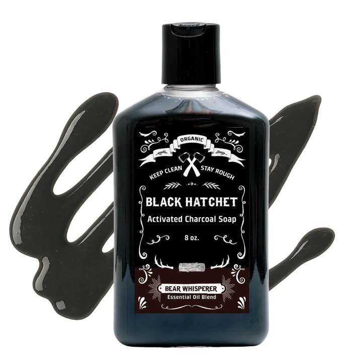 Jabón para Barba y Cuerpo de Carbón - Oso ⚫ Regalos para Hombres para venta al por mayor de Latika Beauty