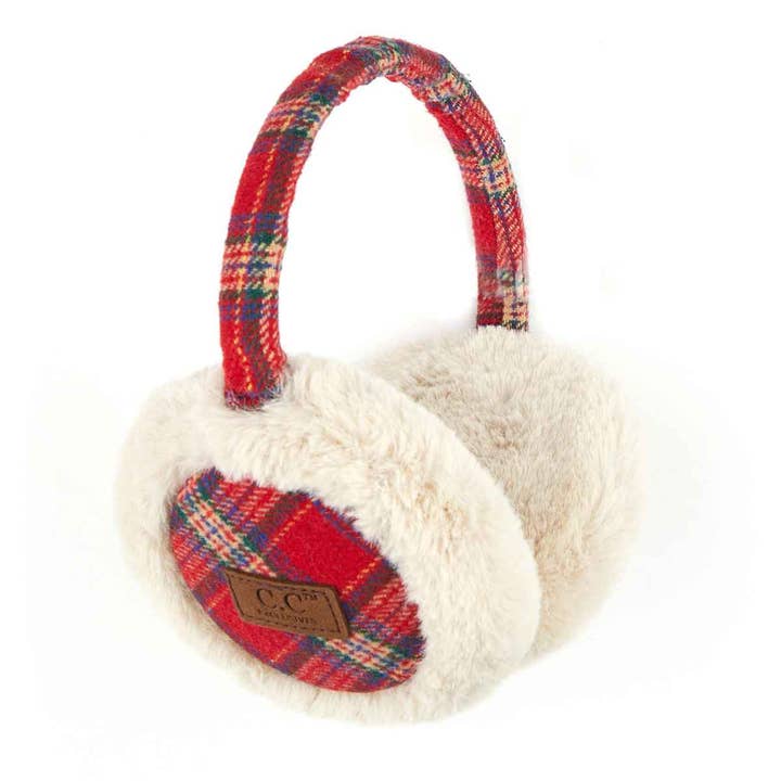 MiMi Wholesale - Wholesale Earwarmers/Ear Muffs - Women's - EM2339 Plaid Pattern Earmuffs1