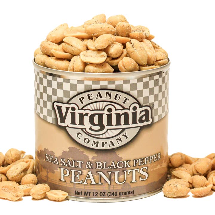 Virginia Peanut Company - Wholesale Nuts - Sea Salt & Black Pepper Peanuts
