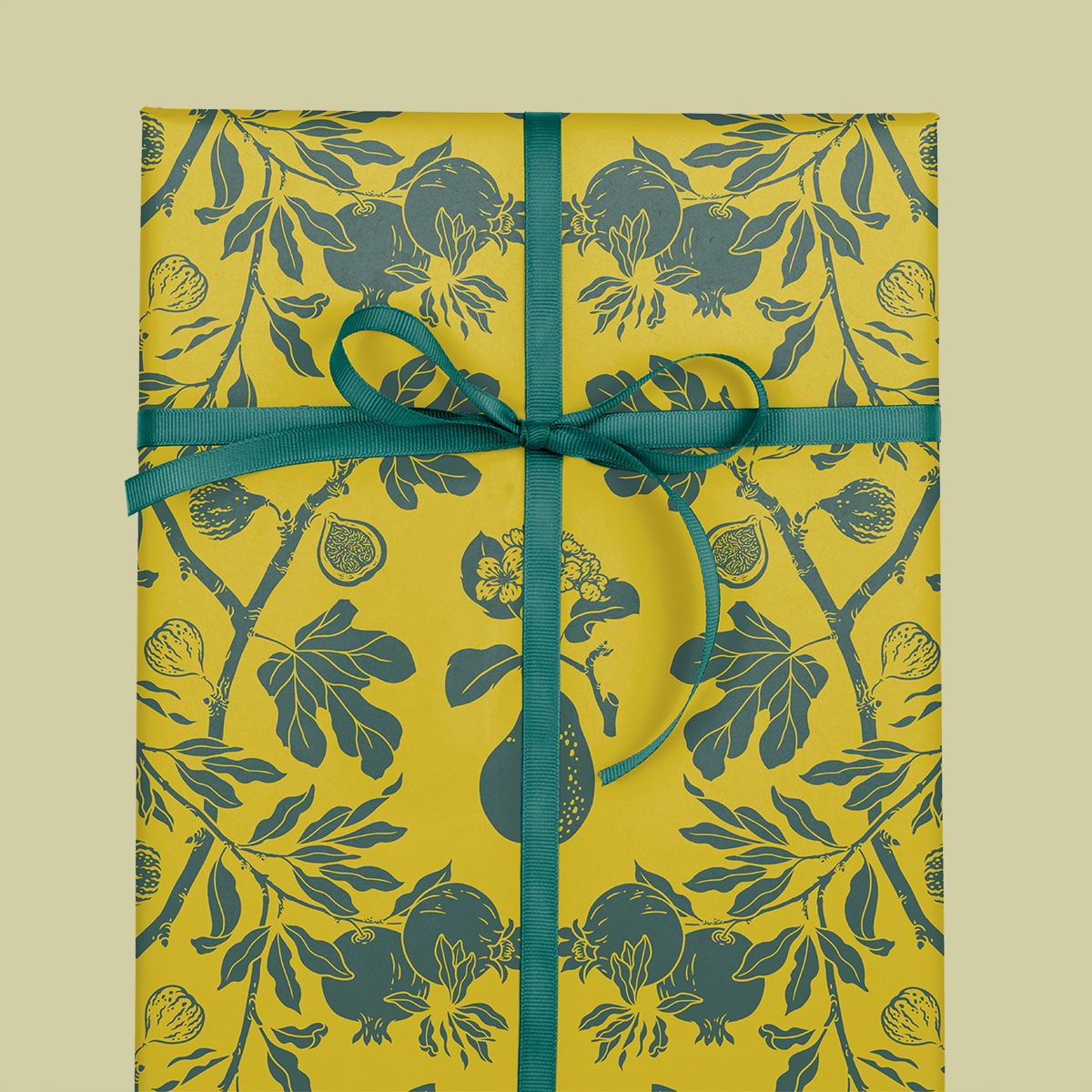 Mustard Beetle - Vente Rouleau de papier cadeau - Emballage cadeau/papier d'emballage recyclable : Floraison1