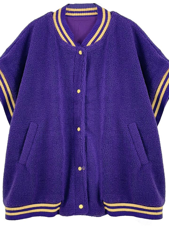 Do Everything In Love® - Wholesale Outerwear Vest - Women's - College Sherpa Vest