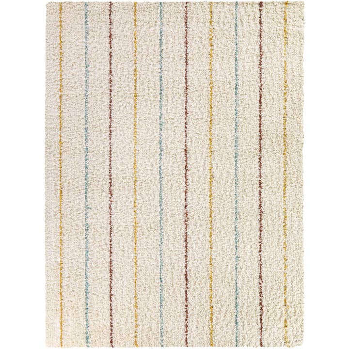 Patricia Striped Shag Area Rug for wholesale by Balta Rugs