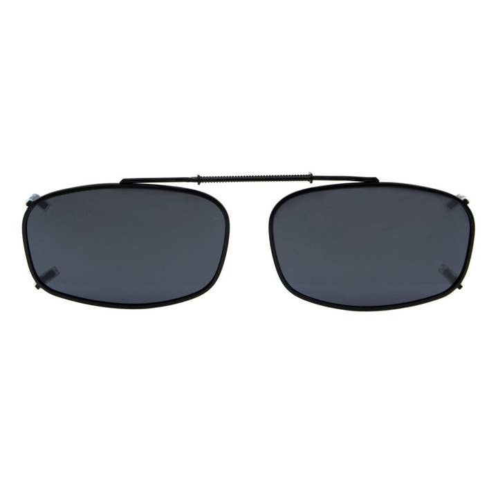 SPARE-SPECS, LLC - Wholesale Sunglasses - Unisex - Metal Frame Polarized Lens Clip on Sunglasses C62 (52MMx32MM)2