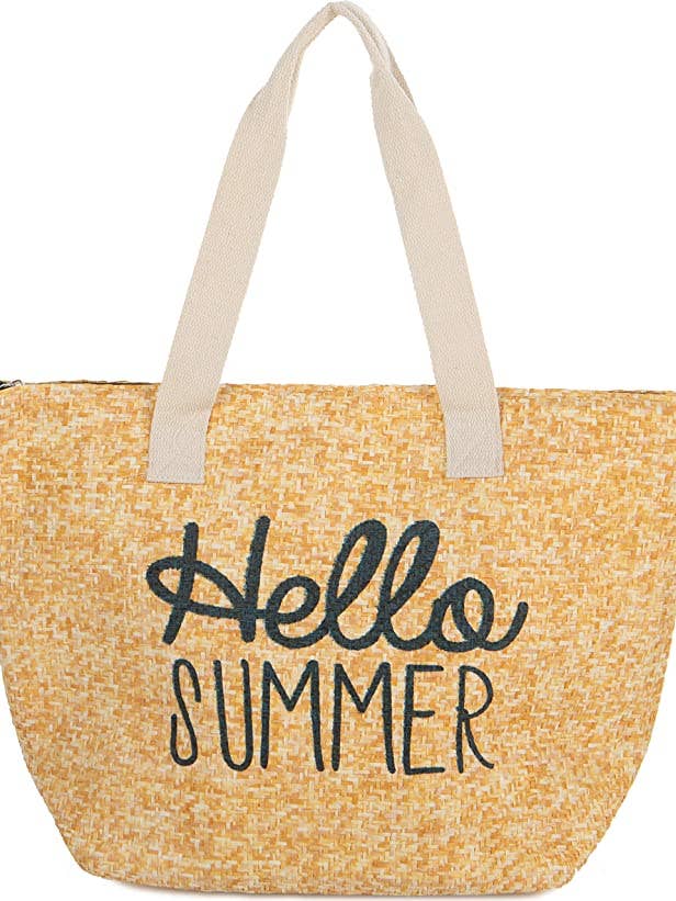Borsa da spiaggia - Hello Summer per la vendita all'ingrosso da parte di Funky Junque