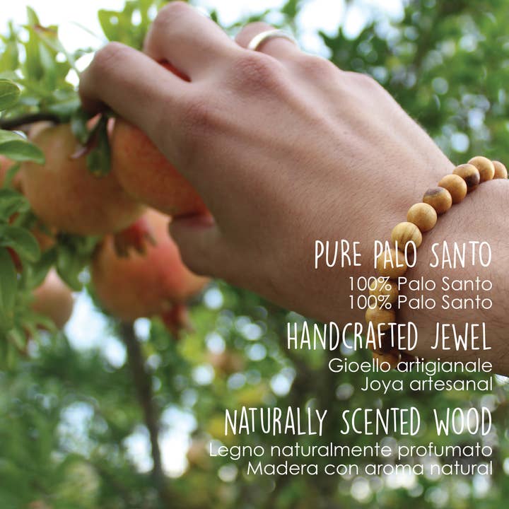 Herborea srl - Wholesale Beaded Bracelet - Palo Santo Bracelet3