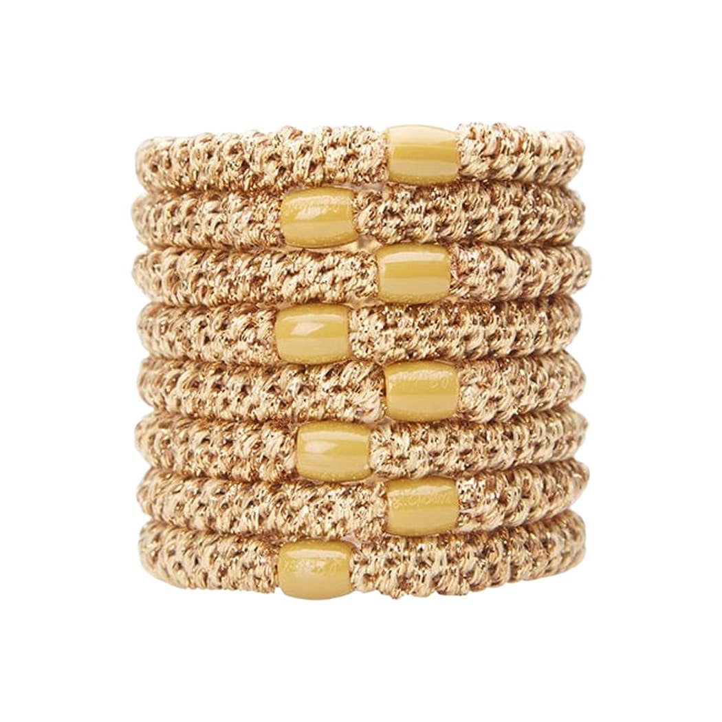 France Luxe/L. Erickson – Engroshandel Hårbånd - Dame – Grab & Go Hestehalebindere - Sæt med otte24