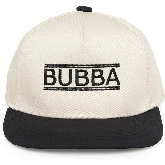 Funky Junque - Wholesale Baseball Cap - Kids - Kids/Baby Two Tone Vintage Cap - Bubba (Black/Beige)